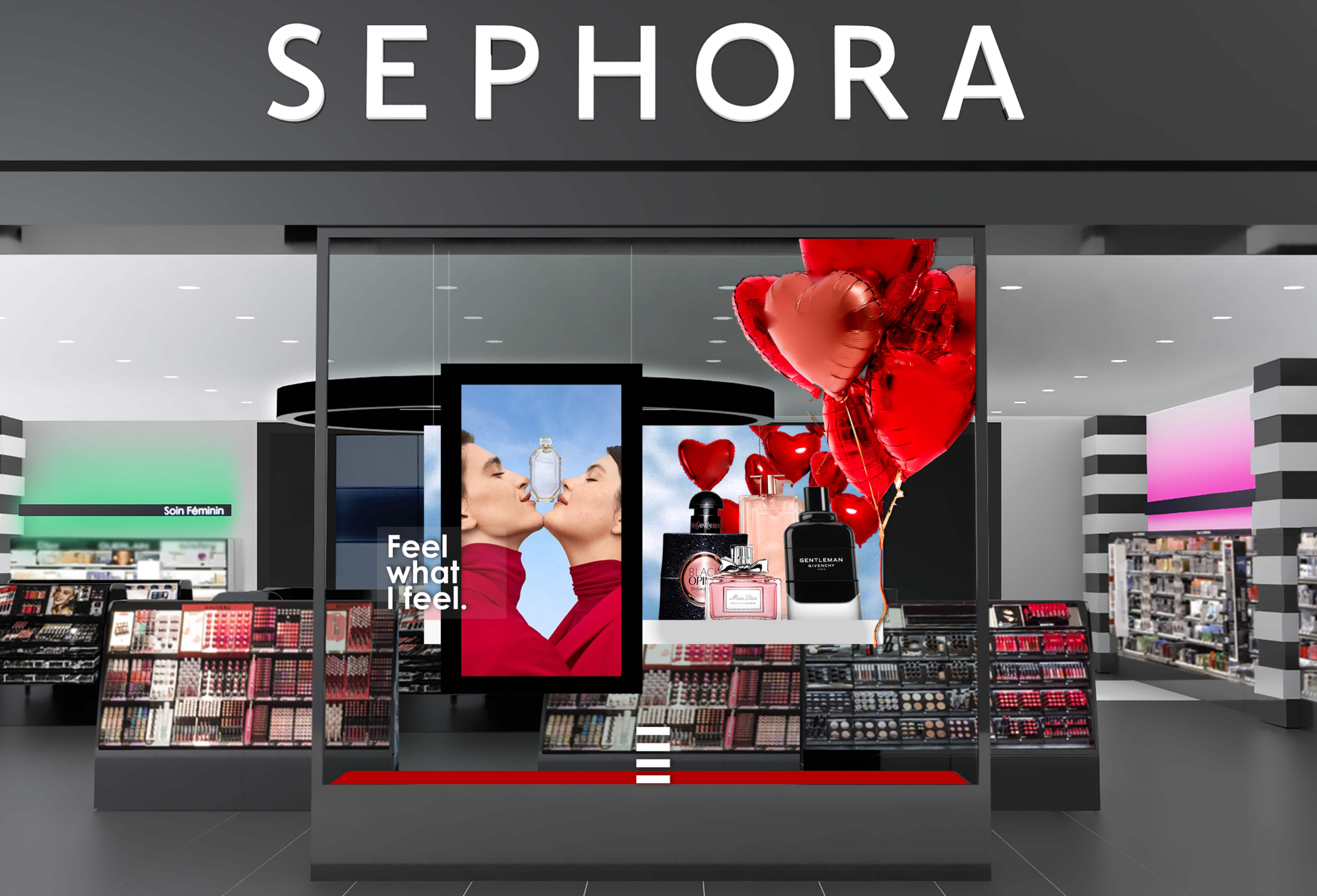 Sephora Saint-Valentin Lucie Conan Graphiste Freelance Paris